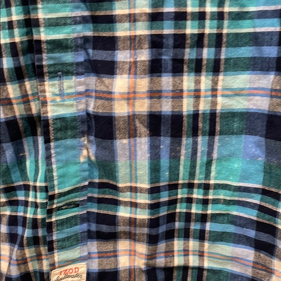 Arrow Men's Blue Plaid Shirt - Picture 2 of 5